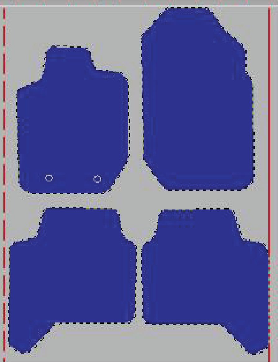 Tekstilni tepisi za auto RANGER III [T6] (11-16) - Comfort - Siva — slika 2