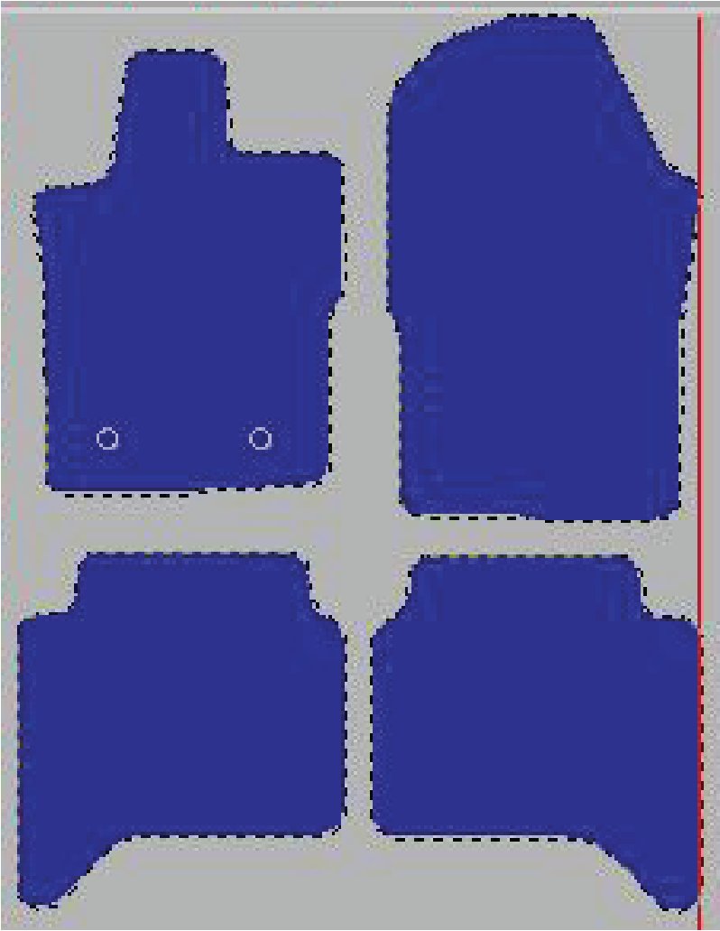 Tekstilni tepisi za auto RANGER RAPTOR (21-) - Comfort - Tamno bež — slika 2