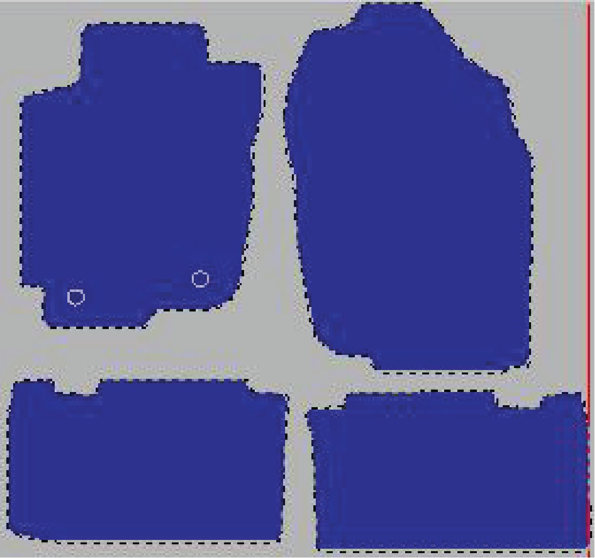 Tekstilni tepisi za auto RAV4 IV [XA40] (13-18) - Standard - Siva — slika 2