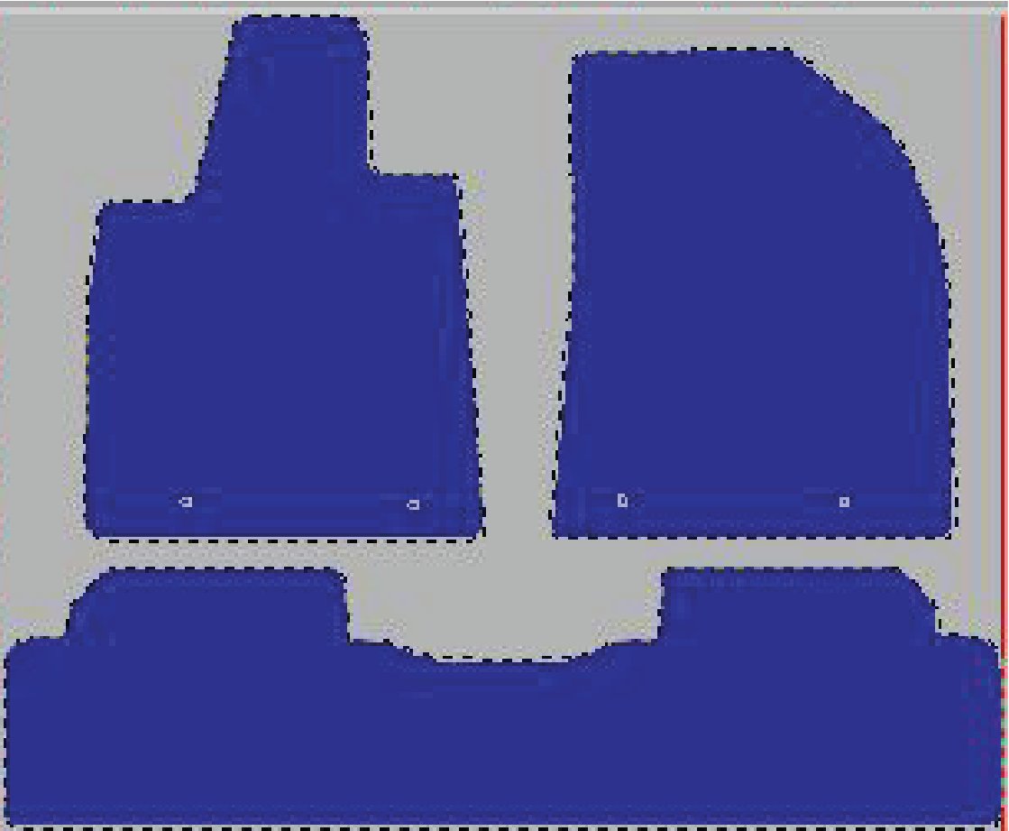 Tekstilni tepisi za auto RX [AGL1-GGL1-GYL1] (08-15) - Standard - Siva — slika 2