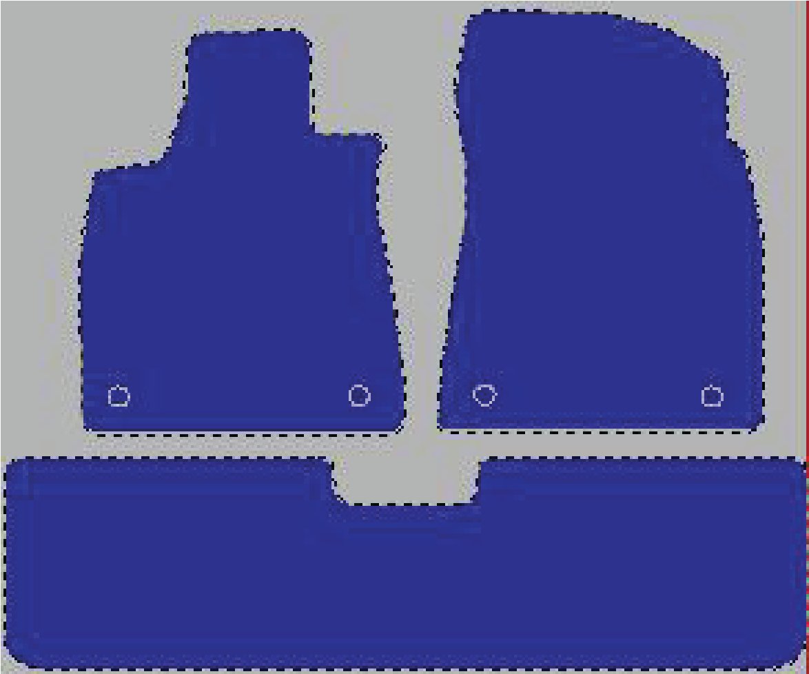 Tekstilni tepisi za auto RX [AGL20] (15-) - Standard - Siva — slika 2