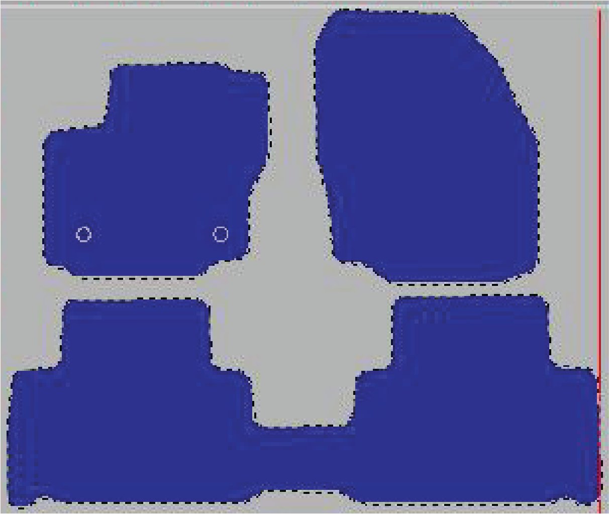 Tekstilni tepisi za auto S-MAX I (06-15) - Standard — slika 2