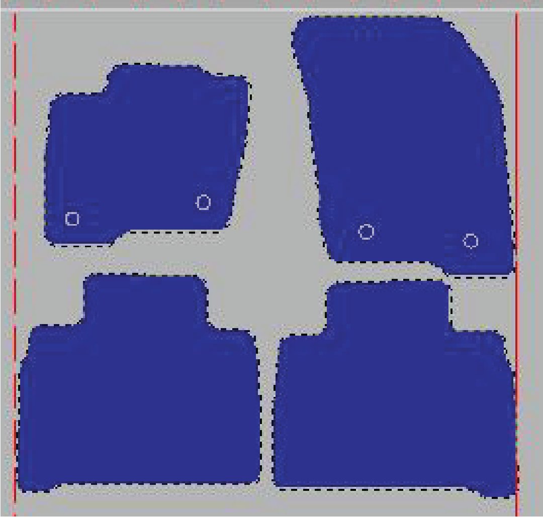 Tekstilni tepisi za auto S-MAX II (15-) - Standard - Siva — slika 2