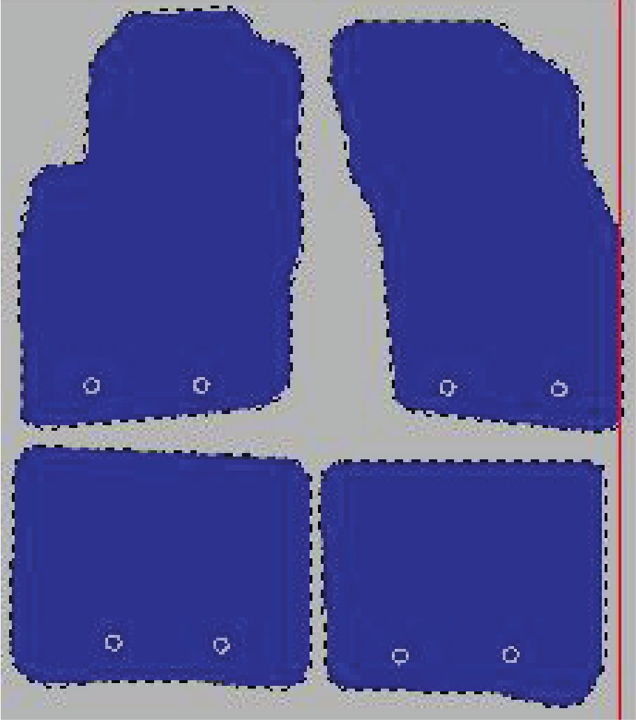 Tekstilni tepisi za auto S40, V40 (95-03) - Comfort - Crna — slika 2