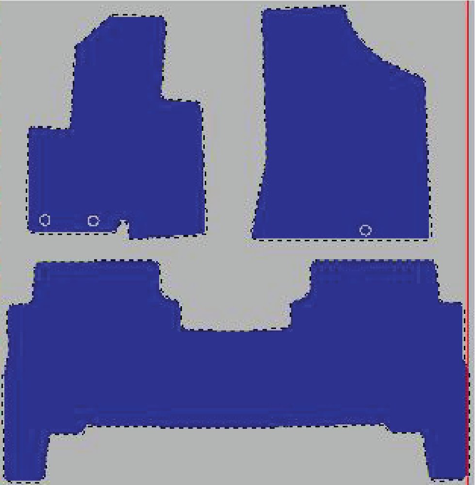 Tekstilni tepisi za auto SANTAFE II (CM) (11-) - Standard — slika 2