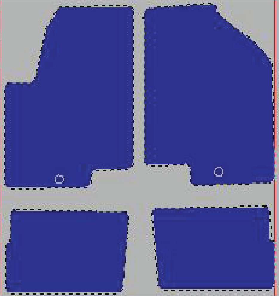 Tekstilni tepisi za auto SOUL I [MK1] (08-11) - Standard — slika 2