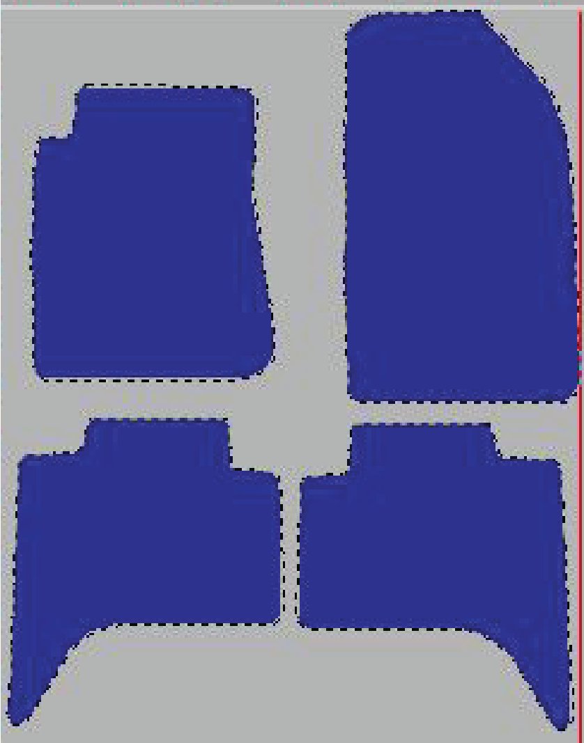 Tekstilni tepisi za auto STEED (15-) - Comfort - Siva — slika 2
