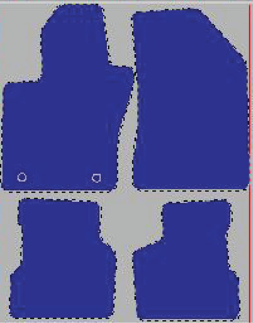 Tekstilni tepisi za auto Tonale 965 (22-) - Standard - Siva — slika 2