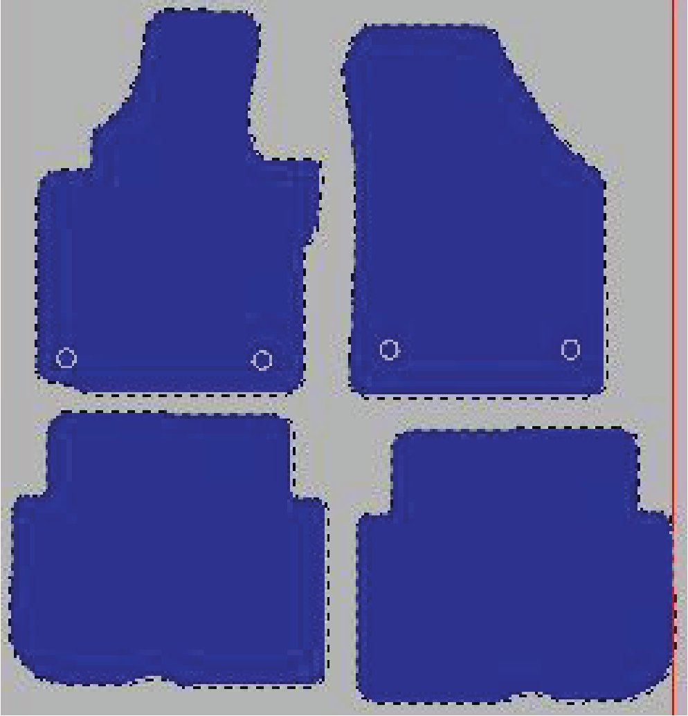 Tekstilni tepisi za auto TOURAN I MK1 [GP] (03-10) - Standard — slika 2