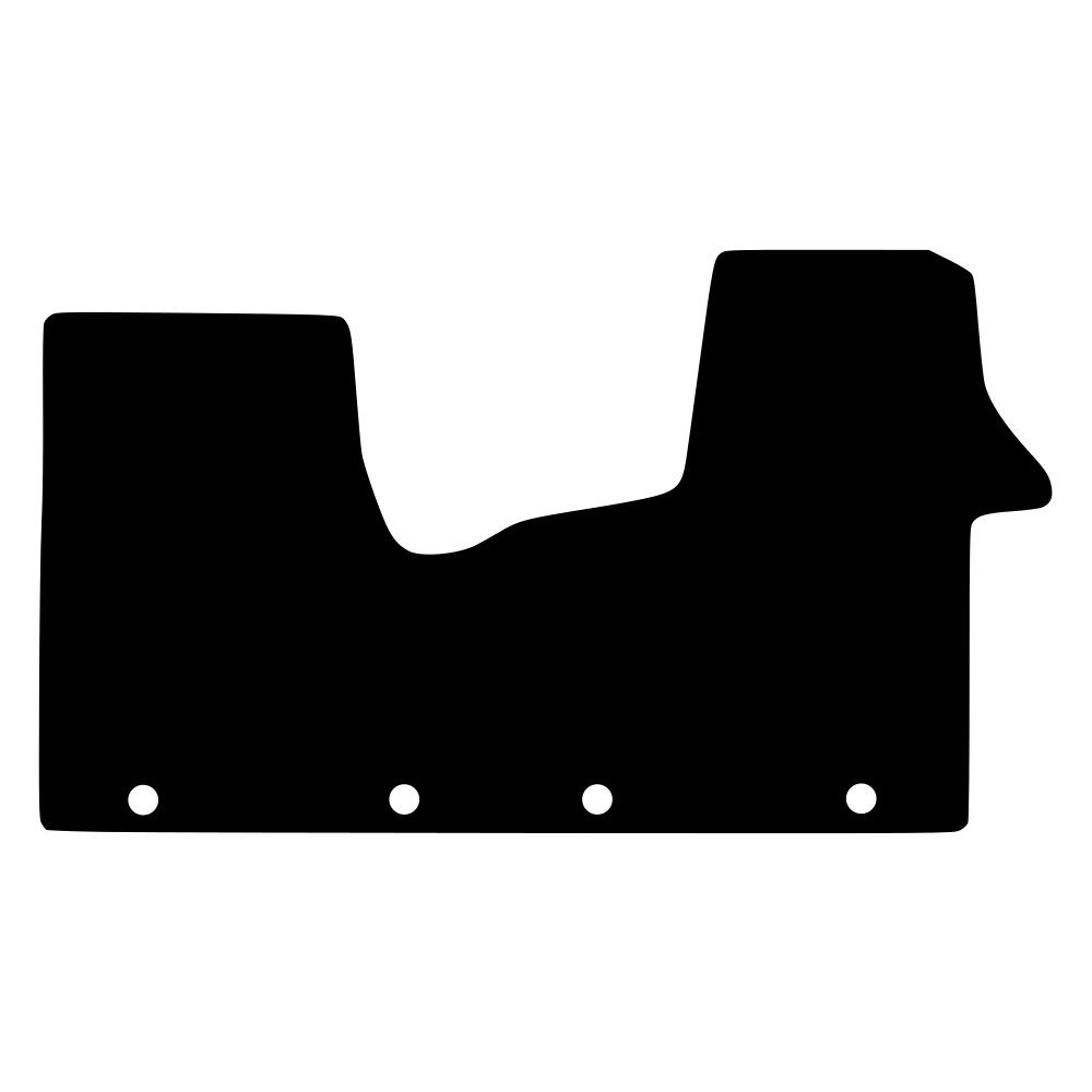 Tekstilni tepisi za auto K00753 - Renault Trafic III (21-) - Standard - Siva — slika 3