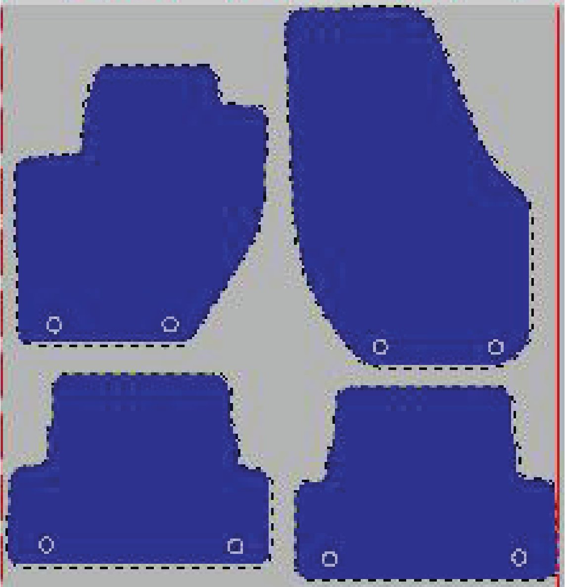 Tekstilni tepisi za auto V40 (12-19) - Comfort - Siva — slika 2