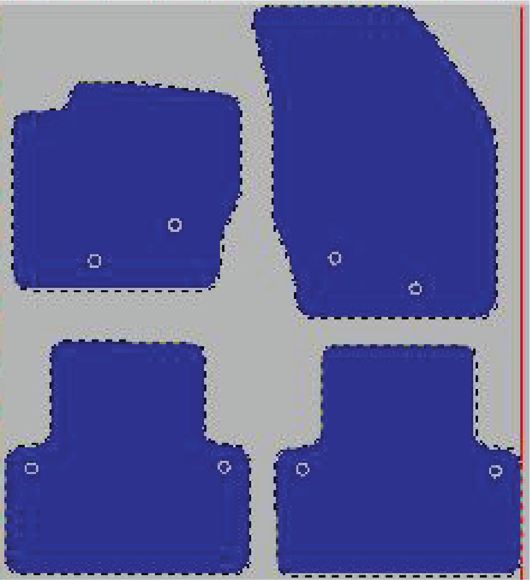 Tekstilni tepisi za auto XC90 I (02-14) - Standard - Siva — slika 2