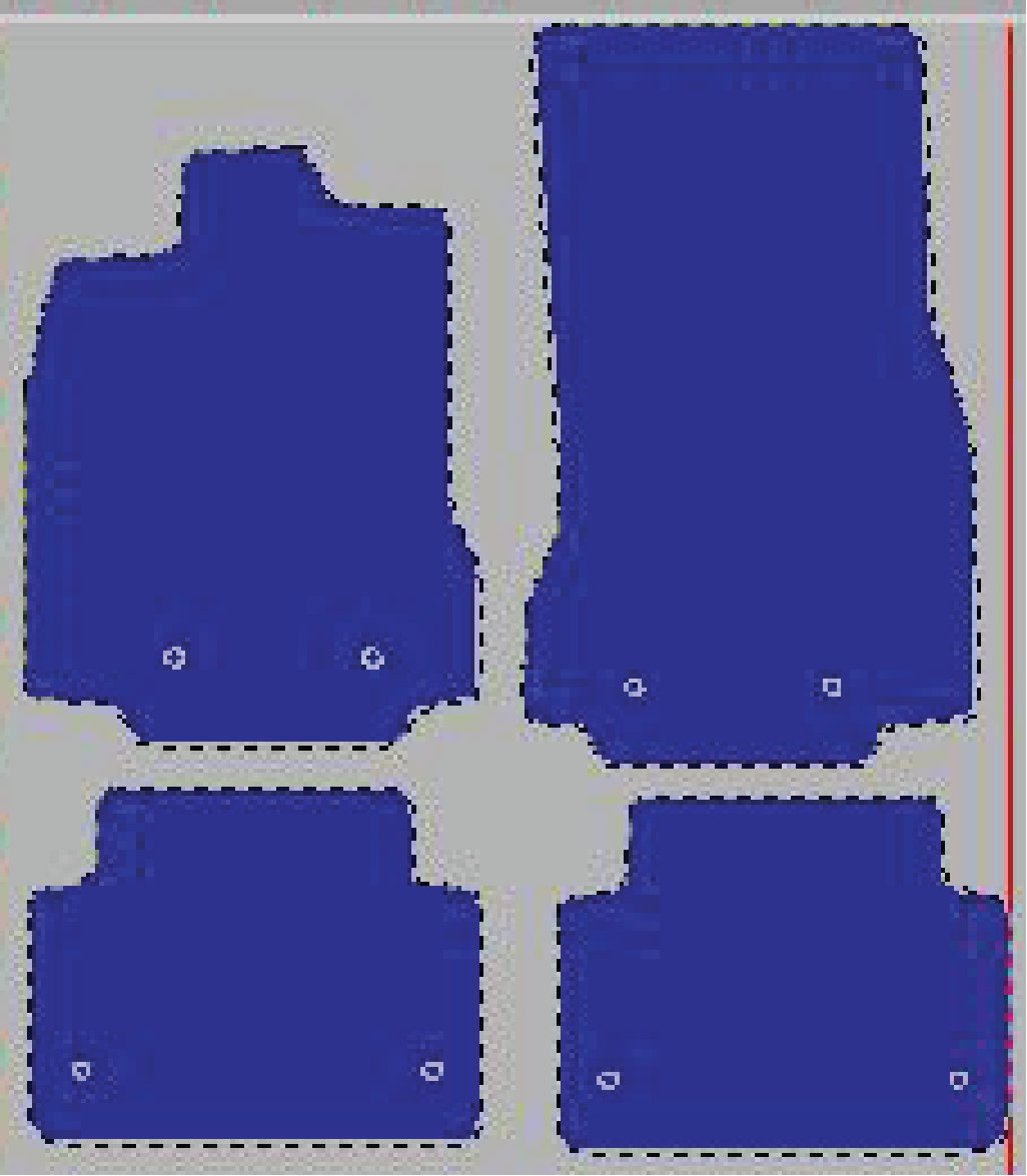 Tekstilni tepisi za auto XF [X250] (08-15) - Standard - Siva — slika 2