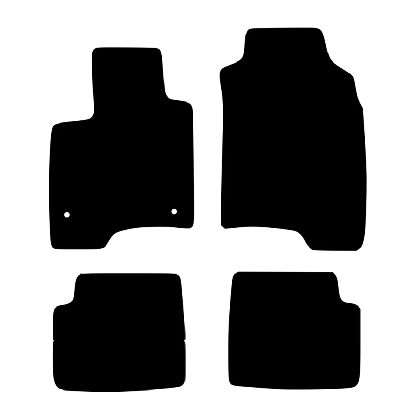 Tekstilni tepisi za auto PANDA HYBRID (20-) - Standard - Siva — slika 3