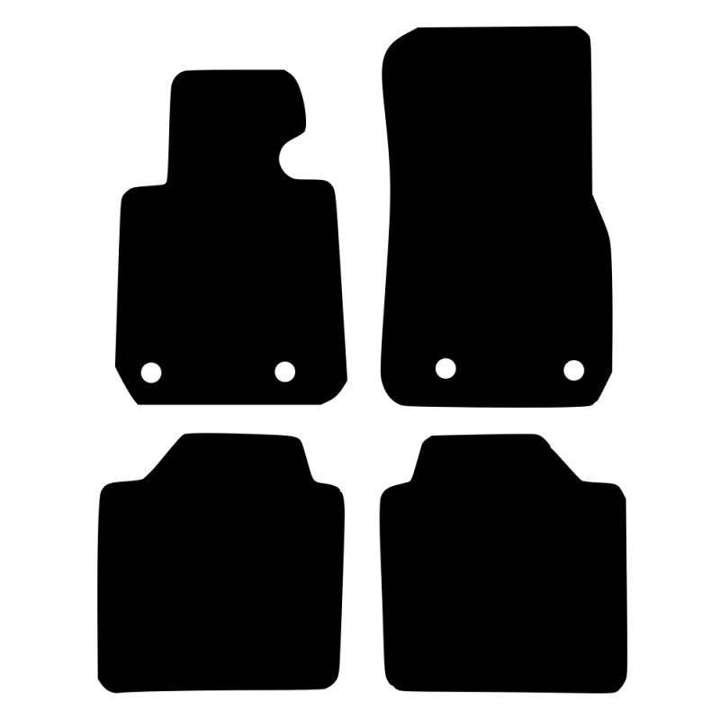 Tekstilni tepisi za auto 3 GT F34 (13-20) - Standard - Siva — slika 2