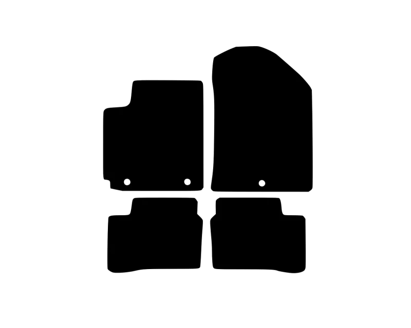 Tekstilni tepisi za auto PICANTO III (17-) - Comfort - Siva — slika 2