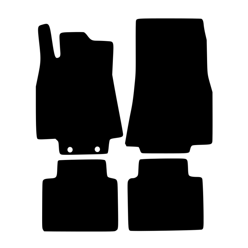 Tekstilni tepisi za auto MERCEDES [B] W245 (05-11) - Luxury - Zvjezdano nebo — slika 3