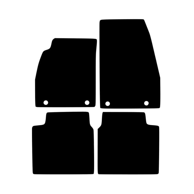Tekstilni tepisi za auto 9-5 II (10-12) - Standard - Siva — slika 3