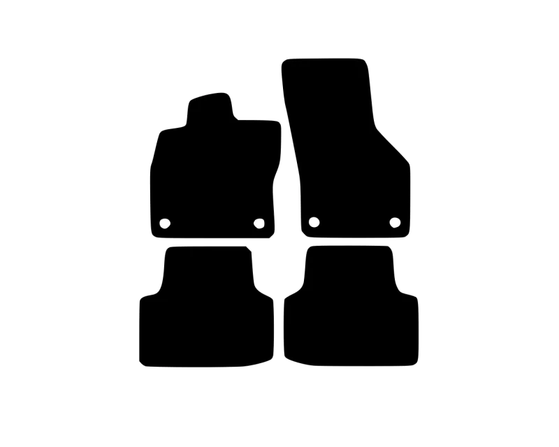 Tekstilni tepisi za auto OCTAVIA III [Typ 5E] (13-19), OCTAVIA IV (19-23) - Comfort - Tamno bež — slika 2