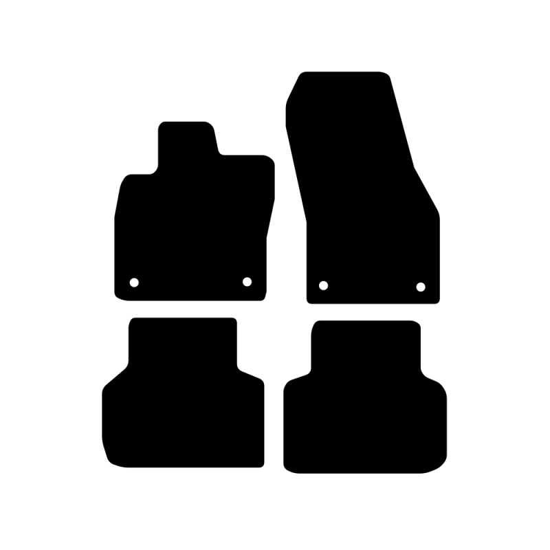 Tekstilni tepisi za auto GOLF SPORTSVAN (14-) - Standard - Siva — slika 3