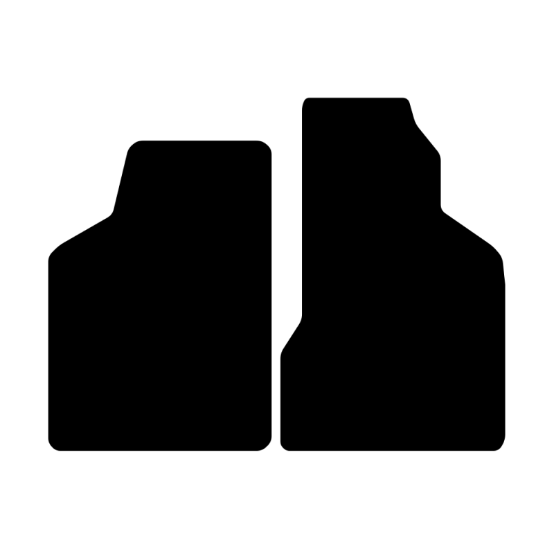 Tekstilni tepisi za auto CADDY II (95-03) - Luxury - Crna — slika 3